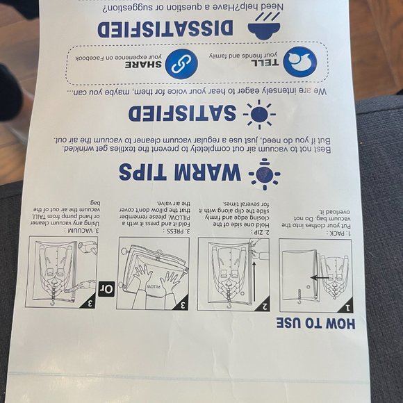 Vacuum Storage Bags - 4 Tall - Picture 4 of 9